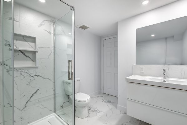 Basement Bathroom Installation in Naperville