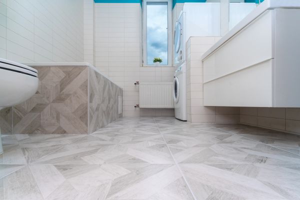 Bathroom Floor Remodeling in Naperville