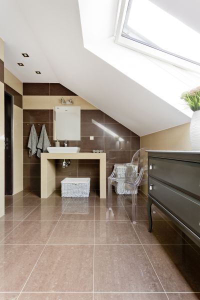 Attic Bathroom Installation in Naperville