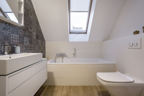 Attic Bathroom Construction in Naperville